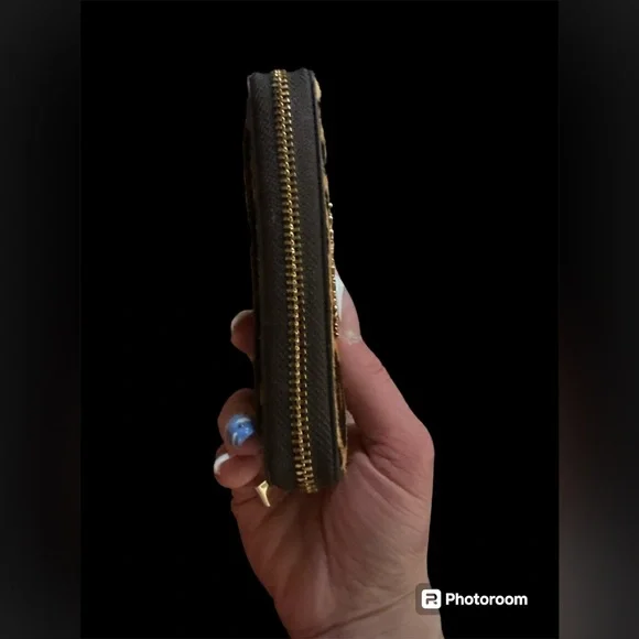 Michael Kors leopard calf hair & leather crossbody bag & wallet DUO! NWT!!! - Picture 12 of 13